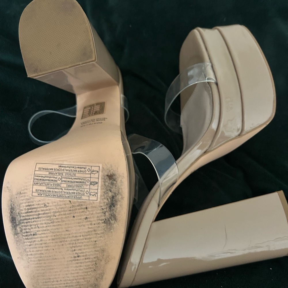Forever 21 Tan Heels Elegant Design